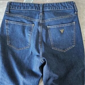 Guess Super High Waist Slim Denim Jeans Womens Size 27 Blue Vintage Chic